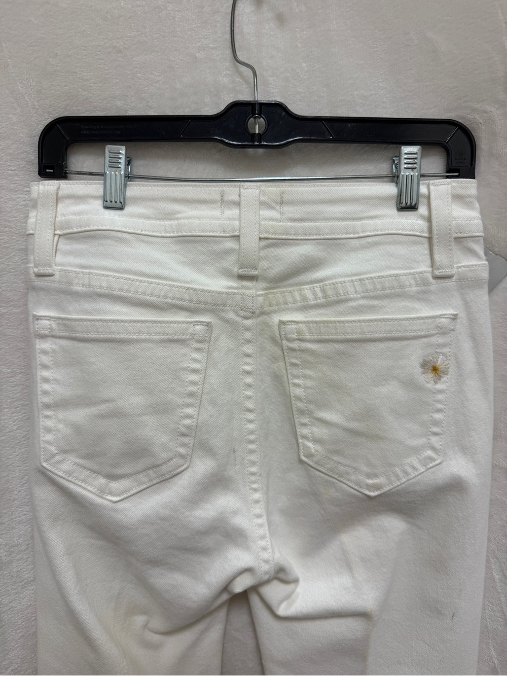 DRIFTWOOD Women's White Straight Leg Jeans